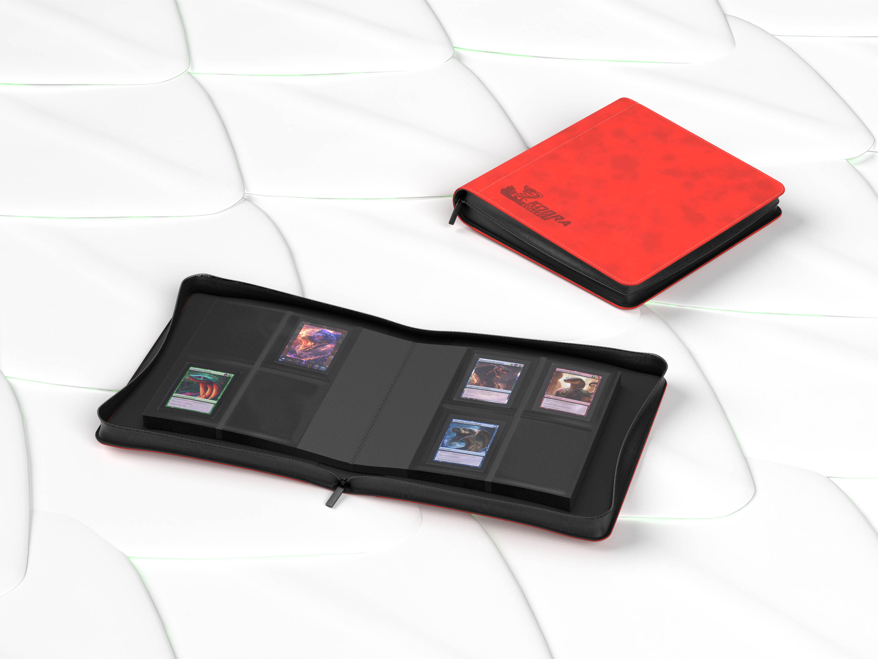 4 Pocket Premium Toplader Binder with Zipper
