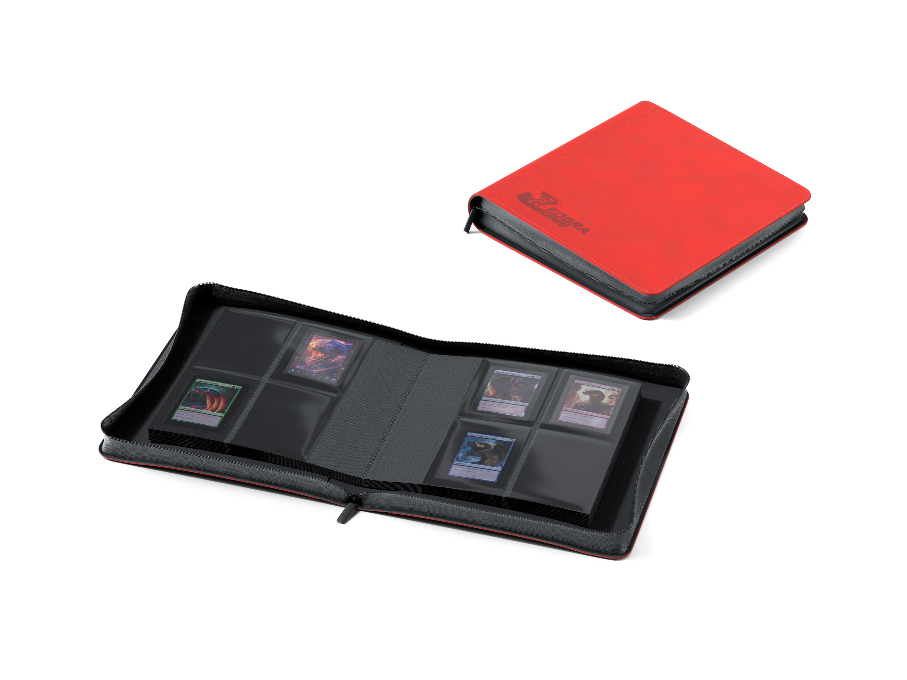 4 Pocket Premium Toplader Binder with Zipper
