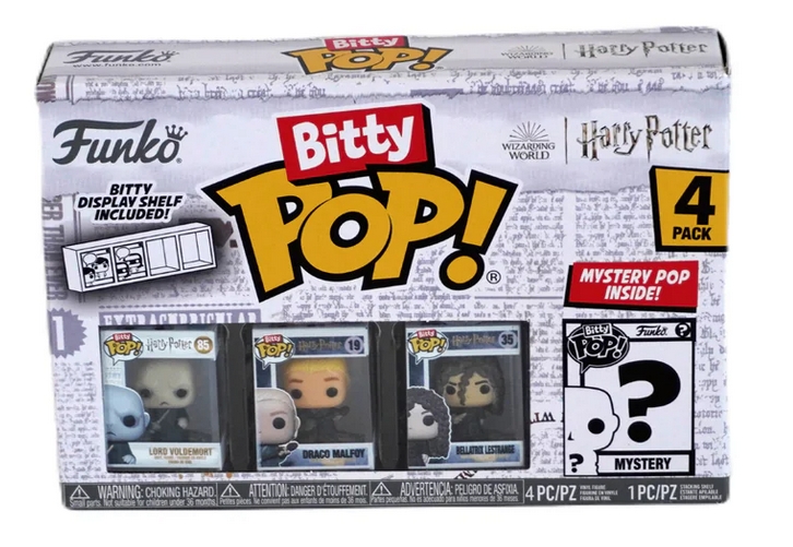 Funko Bitty Pop Harry Potter Set 4 – Mini-Zauber aus der Welt von Hogwarts