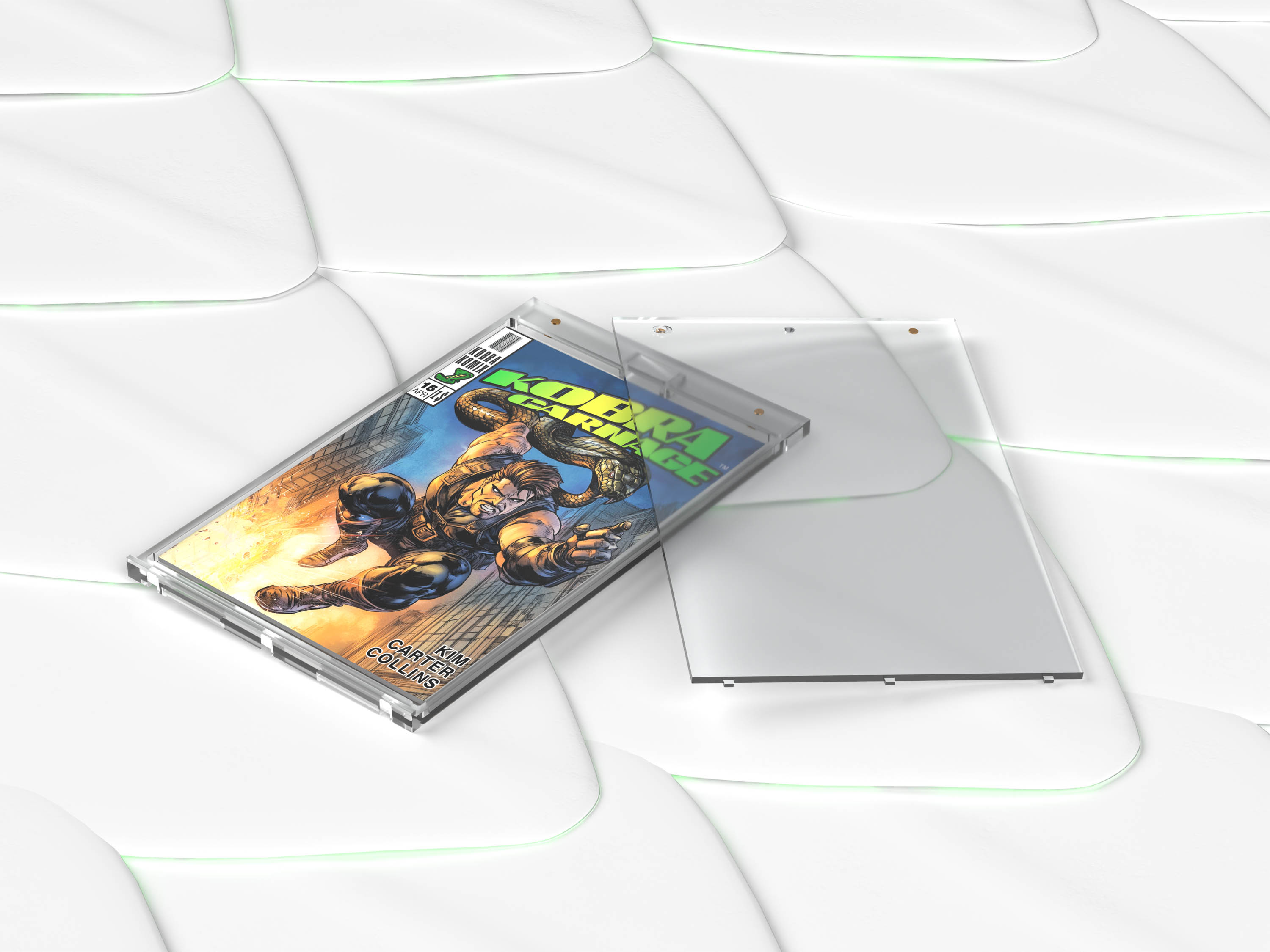 Comic Book Magnetic Display Holder Current Size