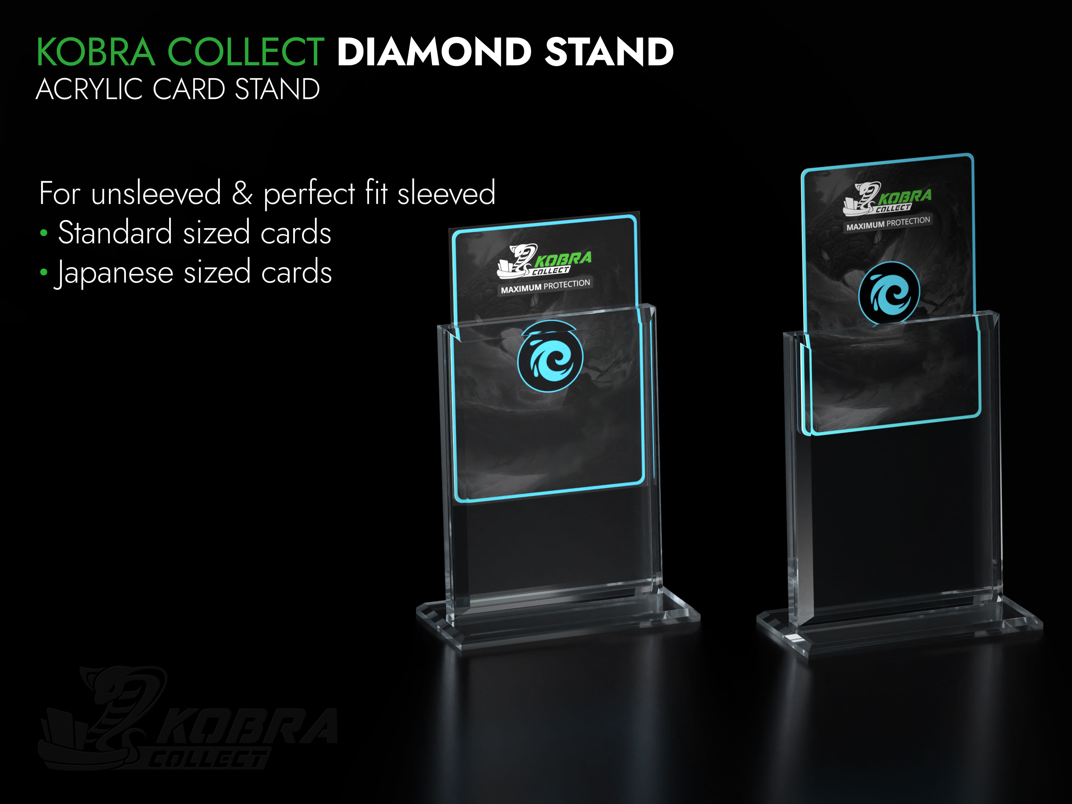 Acrylic Card Stand Kobra Collect