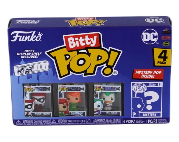 Funko Bitty Pop DC Comics Set 3 – Miniatur-Superhelden & Schurken