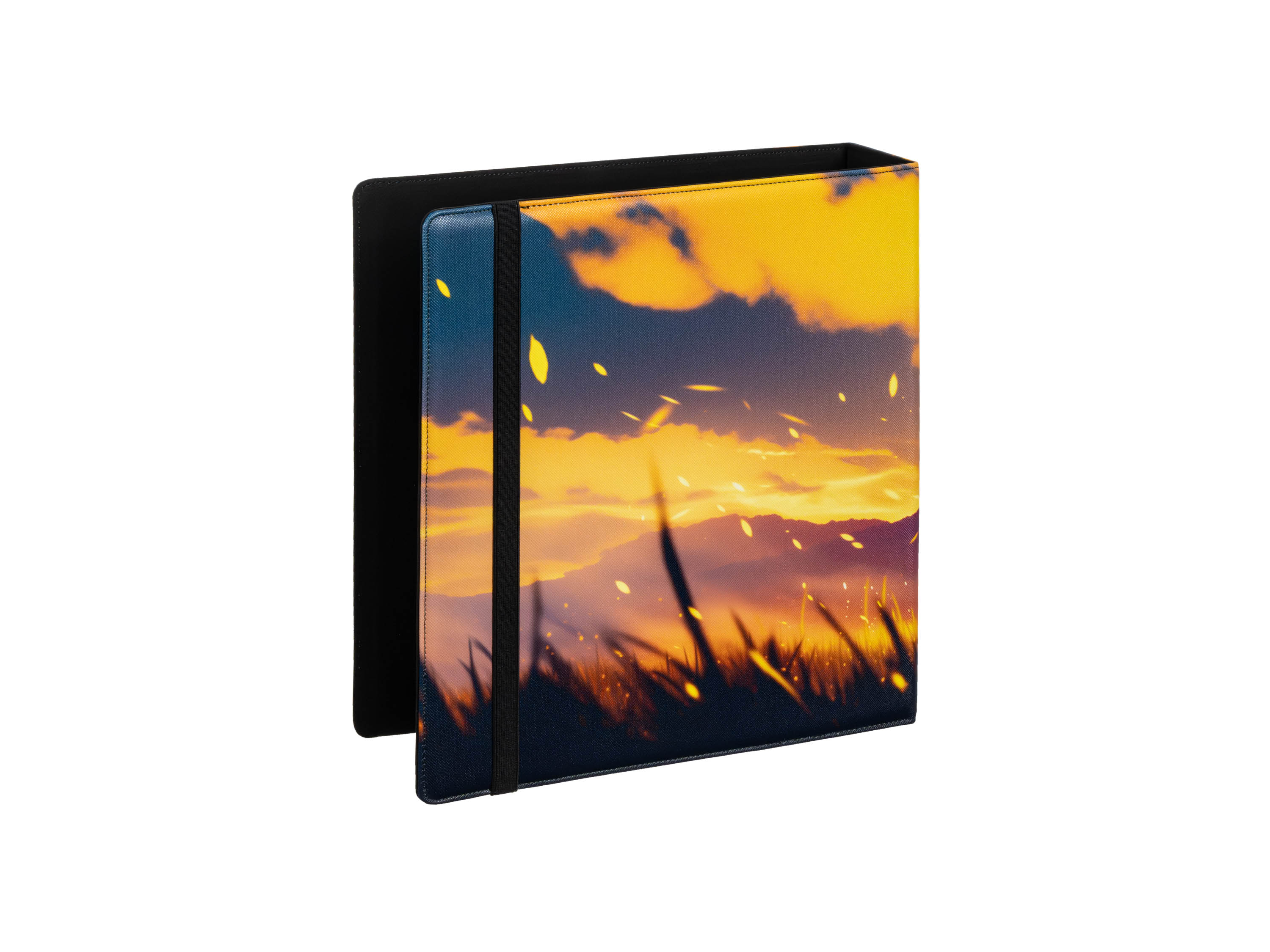 Premium 3 Ring Binder mit Elastic Strap – Kobra Collect