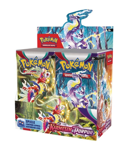 Karmesin & Purpur SV1DE Display 36 Booster Deutsch