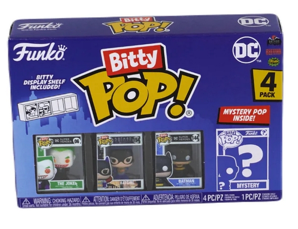 Funko Bitty Pop DC Comics Set 2 – Miniatur-Superhelden & Schurken