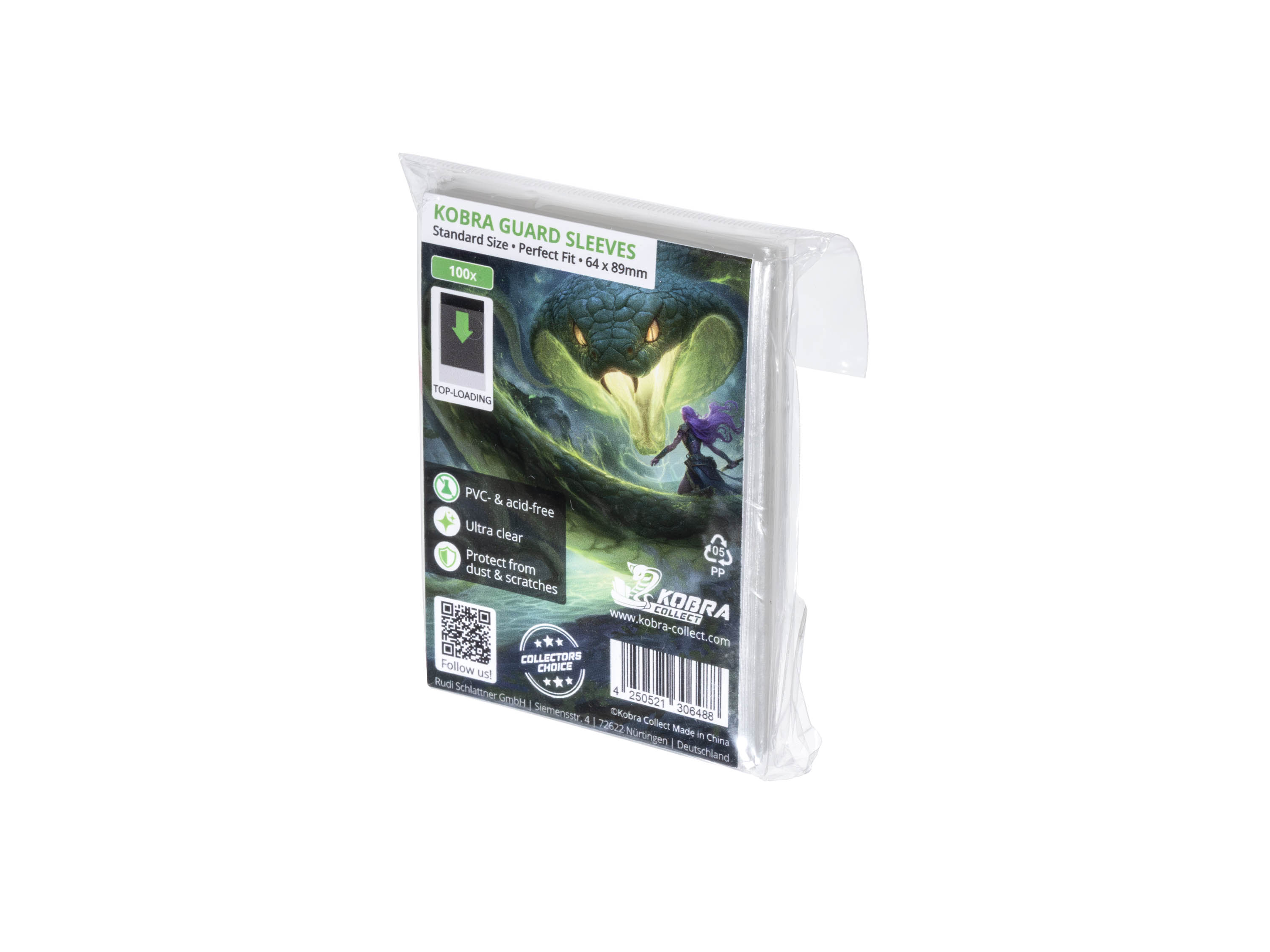 Kobra Guard Perfect Fit Sleeves - Standard Size 100x - Kobra Collect