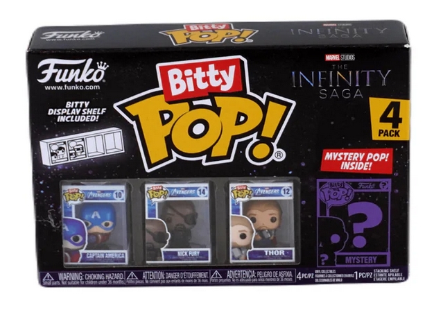 Funko Bitty Pop Marvel Set 1 Variante 1