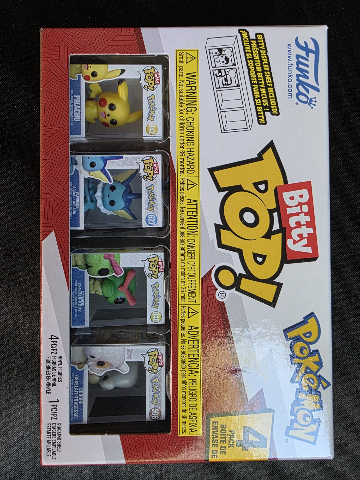 Funko Blister 4 Figuren Bitty POP Pokemon Pikachu