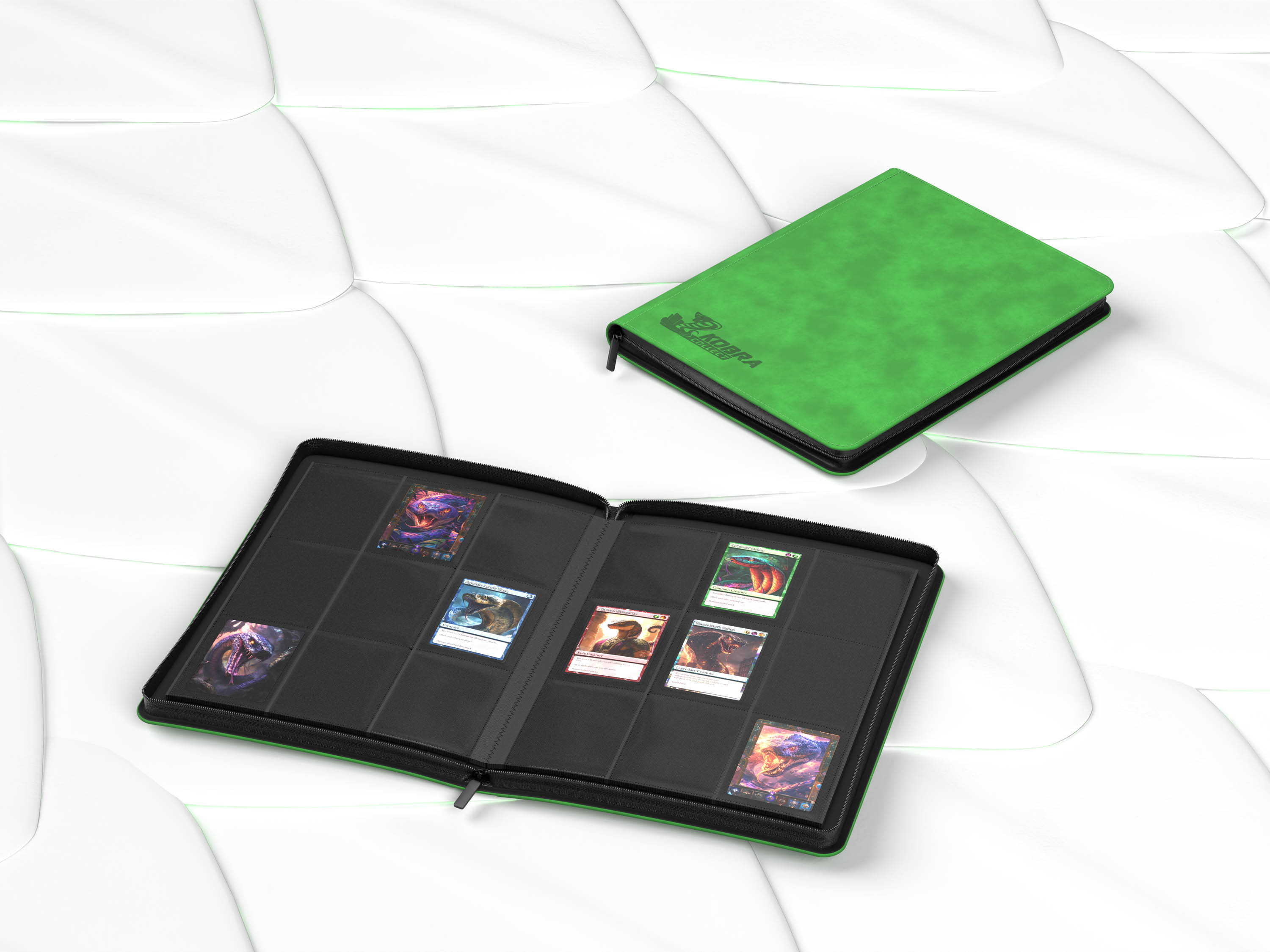 9 Pocket Premium Collectors Album with Zipper