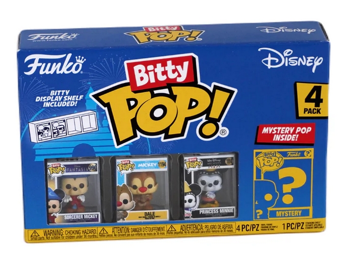 Funko Bitty Pop Disney Classic Set 3 – Mini-Disney-Magie für deine Sammlung