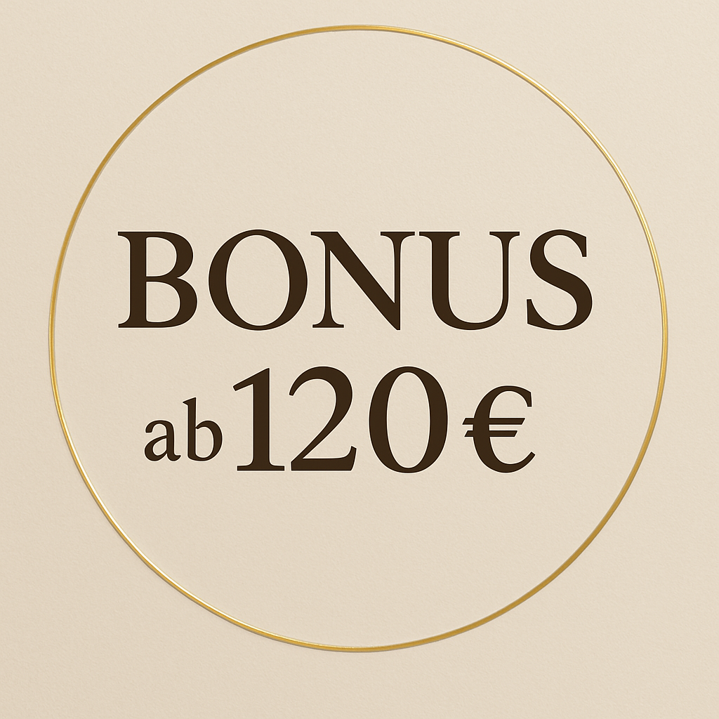 Free Bonus from 120,- Euro
