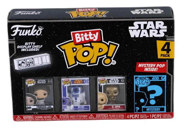 Funko Bitty Pop Star Wars Set 2 – Mini-Helden aus der Galaxis